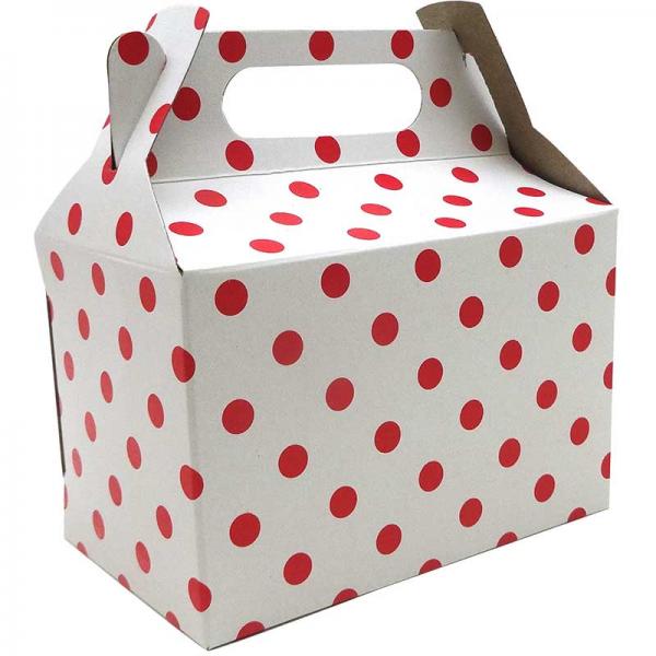 Red Dotted Party Box (10) R30 | Babas World