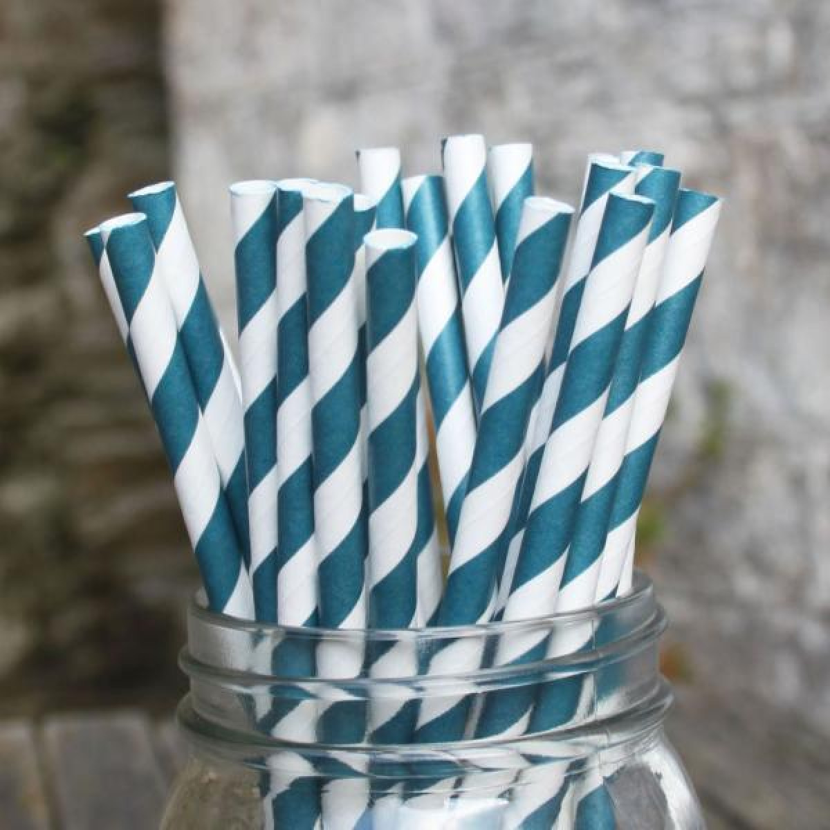 teal straws-1200×1200 | Babas World